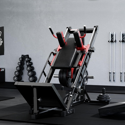 Hack Squat & Press Machine – Full Lower Body Workout